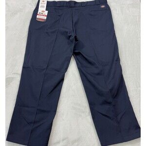 Dickies 874 Work Pants Men's Size 48 X 30 Navy Blue Original Fit Flex NWT